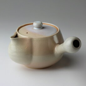 萩焼 萩陶苑 姫土急須（茶こし付）白箱 370ml【焼き物/陶器/茶器/茶道具/日本茶/04601】