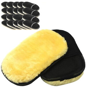 洗車グローブ 洗車用ムートングローブスポンジ 洗車グッズ 汚れ取りムートン 泡立ち易い 洗車傷防止 男女兼用 洗車用品 洗車スポンジ カー用品