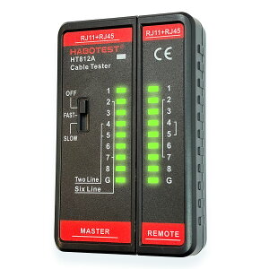 LAN�P�[�u���e�X�^�[ RJ45 RJ11 �Ή� �z���`�F�b�J�[ ���ʃe�X�^�[ �l�b�g���[�N�P�[�u���e�X�^�[ �d�b�� �Ή� �����e�X�g ���[�h�ؑ� FAST SLOW LAN�H�� �l�b�g�C�� �d�C�H�� DIY �P�[�u�� �e�X�^�[