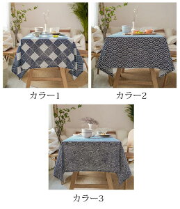 140*220cm �e�[�u���N���X ���{�� ������� �e�[�u���Z�b�e�B���O �z �l�p�` �����` �Ȗ� �v�����g �e�[�u���N���X �������ȒP �ϔM �h�� ����h�~ �ƒ�p �Ɩ��p �H��J�o�[ 3�F