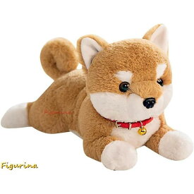 柴犬 ぬいぐるみ イヌ 肌触り良い 抱き枕 リアル犬 本物そっくり ふわふわなおもち 寝かしつけ 癒し系 もちもち 置物 雑物 ブラウン かわいい 縫い包み ねむねむ お祝い 子供の日 誕生日 プレゼント 50cm クリスマス