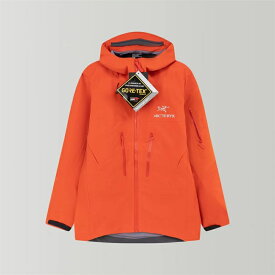 [在庫処分]【アークテリクス】ARC'TERYX Alpha SV Jacket Men's Phenom アークテリクス アルファ SV ジャケットゴアテックスプロ GORE-TEX PRO オレンジ メンズ 登山 アウトドア 春 冬 秋 トレンチコート キャンプ カッコイイ オシャレ シンプル フィット 学生