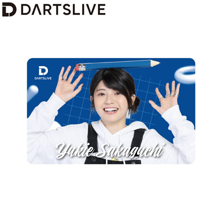 楽天市場】DARTSLIVE PLAYER GOODS第五弾 坂口優希恵選手 (ダーツ 