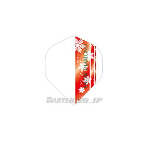 PROtCg indiesV[Y Xm[_Ch bh X^_[h@(_[c tCg v Flight Snow Diamond Red Standard CfB[Y H darts flight)