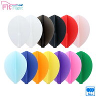 COSMO DARTS(コスモダーツ) Fit Flight(フィットフライト) ティアドロップ 6枚入り 無地　(ダーツ フライ…