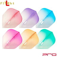 L-style(エルスタイル) L-Flight PRO(エルフライト プロ) グラデーション シェイプ　(ダーツ フライト 羽…