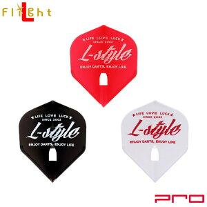 L-style(�G���X�^�C��) L-Flight PRO(�G���t���C�g �v��) L-STYLE Vintage Logo �X�^���_�[�h MIX�@(�_�[�c �t���C�g �H darts flight)