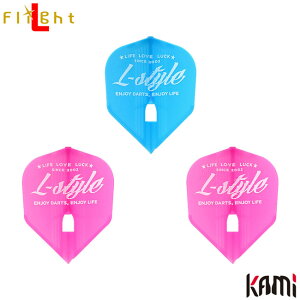 L-style(�G���X�^�C��) L-Flight PRO KAMI(�G���t���C�g�v�� �J�~) Vintage Logo(���B���e�[�W���S) type-C �V�F�C�v MIX�@(�_�[�c �t���C�g darts flight �_�[�c �H)