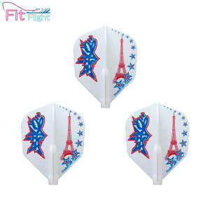 COSMO DARTS(�R�X���_�[�c) Fit Flight(�t�B�b�g�t���C�g) × Jacques Labre ver.2 �V�F�C�v �z���C�g �W���b�N�E���u���I�胂�f���@(�_�[�c �t���C�g)