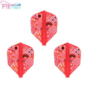 COSMO DARTS(RX_[c) Fit Flight(tBbgtCg) Printed Series Japanese Pattern2(Wpj[Y p^[2) VFCv bh@(_[c tCg)