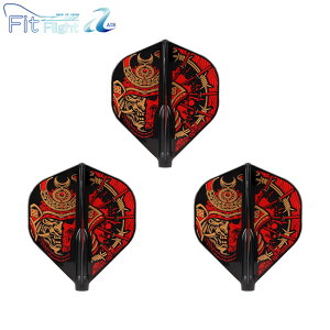 COSMO DARTS(RX_[c) Fit FlightyAIRz(tBbgtCg GA[) Printed Series Samurai Skull A X^_[h DubN@(_[c tCg)