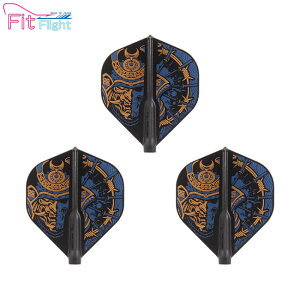 COSMO DARTS(RX_[c) Fit Flight(tBbgtCg) Printed Series Samurai Skull B X^_[h DubN@(_[c tCg)