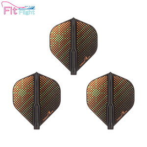 COSMO DARTS(�R�X���_�[�c) Fit Flight(�t�B�b�g�t���C�g) Printed Series Orange Sunrise �X�^���_�[�h D�u���b�N�@(�_�[�c �t���C�g)
