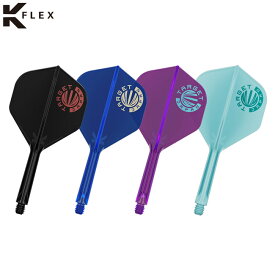 TARGET(ターゲット) K-FLEX LIMITED EDITION TARGET JAPANロゴ スタンダード　(ダーツ フライト ダーツ シャフト フライト 羽 一体型 darts flight)