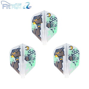 COSMO DARTS(�R�X���_�[�c) Fit Flight�yAIR�z(�t�B�b�g�t���C�g �G�A�[)× Shuichi Enokuma ver.3 �V�F�C�v �N���A �`�G�G��I�胂�f���@(�_�[�c �t���C�g)