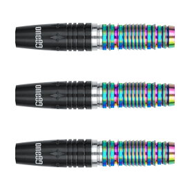 One80(ワンエイティ) ORCA(オルカ) ver.2 2BA 19g Darts HiVe Limited ブラック×レインボーコーティング 関根麻耶選手モデル(ダーツ バレル タングステン ダーツセット ダーツ シャフト ダーツ チップ ダーツ フライト ダーツ 矢 羽 darts barrel darts set)