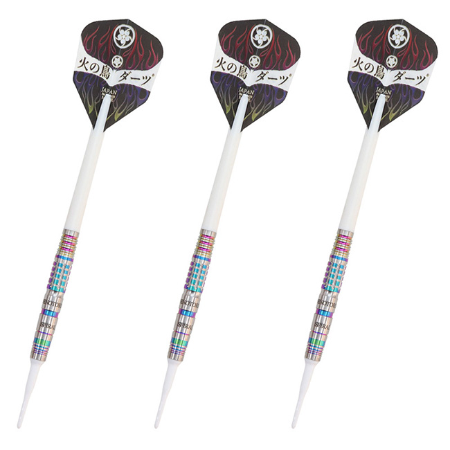 火の鳥 DARTS JAPAN(ヒノトリダーツジャパン) プレイヤーモデル SPIRAL(スパイラル) RAINBOW 90T 2BA Tseng  Kuo Wei選手モデル (ダーツ バレル タングステン 90% ダーツセット シャフト チップ ティップ フライト 羽 矢 darts  barrel) 