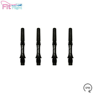 COSMO DARTS(RX_[c) Fit Shaft Carbon(tBbgVtg J[{) X Xs CubN 1@(_[c Vtg darts shaft Slim Spin Black)
