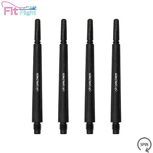 COSMO DARTS(�R�X���_�[�c) Fit Shaft Carbon(�t�B�b�g�V���t�g �J�[�{��) �m�[�}�� �X�s�� C�u���b�N ��8���@(�_�[�c �V���t�g darts shaft Normal Spin Black)