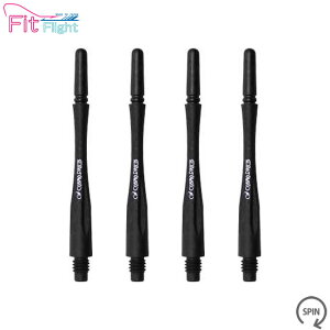 yZ[ΏۏizCOSMO DARTS(RX_[c) Fit Shaft Carbon(tBbgVtg J[{) nCubh Xs CubN 7@(_[c Vtg darts shaft Hybrid Spin Black)