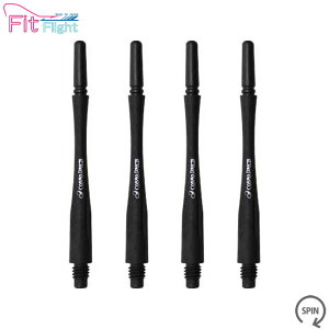 COSMO DARTS(RX_[c) Fit Shaft Carbon(tBbgVtg J[{) nCubh Xs CubN 8@(_[c Vtg darts shaft Hybrid Spin Black)