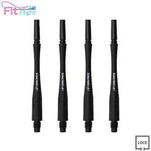 COSMO DARTS(�R�X���_�[�c) Fit Shaft Carbon(�t�B�b�g�V���t�g �J�[�{��) �n�C�u���b�h ���b�N C�u���b�N ��8���@(�_�[�c �V���t�g darts shaft Hybrid Lock Black)