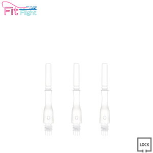 COSMO DARTS(�R�X���_�[�c) Fit Shaft GEAR(�t�B�b�g�V���t�g �M�A) �n�C�u���b�h ���b�N �N���A ��2���@(�_�[�c �V���t�g darts shaft Hybrid Lock Clear)