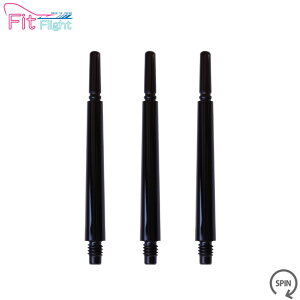 COSMO DARTS(RX_[c) Fit Shaft GEAR(tBbgVtg MA) m[} Xs DubN 7@(_[c Vtg darts shaft Normal Spin Black)