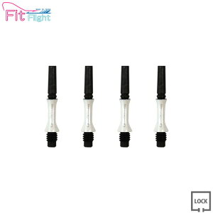 COSMO DARTS(�R�X���_�[�c) Fit Shaft COLOR Carbon(�t�B�b�g�V���t�g �J���[�J�[�{��) �X���� ���b�N �p�[���z���C�g ��1���@(�_�[�c �V���t�g darts shaft Slim Lock Pearl White)
