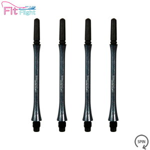 COSMO DARTS(�R�X���_�[�c) Fit Shaft COLOR Carbon(�t�B�b�g�V���t�g �J���[�J�[�{��) �X���� �X�s�� �p�[���u���b�N ��8���@(�_�[�c �V���t�g darts shaft Slim Spin Pearl Black)