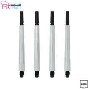 COSMO DARTS(�R�X���_�[�c) Fit Shaft COLOR Carbon(�t�B�b�g�V���t�g �J���[�J�[�{��) �m�[�}�� ���b�N �p�[���z���C�g ��8���@(�_�[�c �V���t�g darts shaft Normal Lock Pearl White)