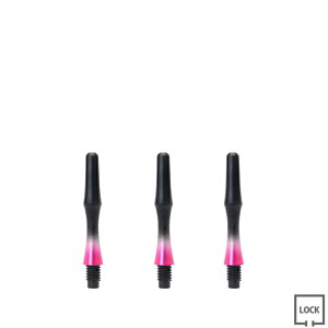 JOKERDRIVER(�W���[�J�[�h���C�o�[) ��-ZERO- Gradation SHAFT ���u���b�N �����^�C�v�� 18mm(S) ���s���N���@(�_�[�c �V���t�g darts shaft Black Pink �� �[���V���t�g �O���f�[�V���� �v���N�e�B�X)
