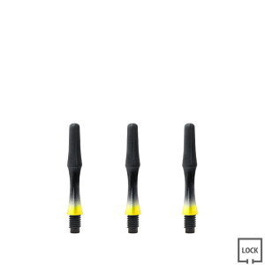 JOKERDRIVER(�W���[�J�[�h���C�o�[) ��-ZERO- Gradation SHAFT ���u���b�N �����^�C�v�� 18mm(S) ���C�G���[���@(�_�[�c �V���t�g darts shaft Black Yellow �� �[���V���t�g �O���f�[�V���� �v���N�e�B�X)