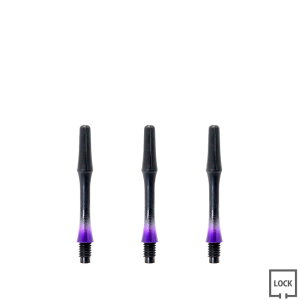 JOKERDRIVER(�W���[�J�[�h���C�o�[) ��-ZERO- Gradation SHAFT ���u���b�N �����^�C�v�� 24mm(I) ���p�[�v�����@(�_�[�c �V���t�g darts shaft Black Purple �� �[���V���t�g �O���f�[�V���� �v���N�e�B�X)