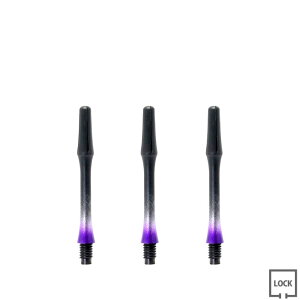 JOKERDRIVER(�W���[�J�[�h���C�o�[) ��-ZERO- Gradation SHAFT ���u���b�N �����^�C�v�� 28.5mm(IL) ���p�[�v�����@(�_�[�c �V���t�g darts shaft Black Purple �� �[���V���t�g �O���f�[�V���� �v���N�e�B�X)