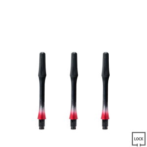 JOKERDRIVER(W[J[hCo[) -ZERO- Gradation SHAFT ubN ^Cv 28.5mm(IL) bh@(_[c Vtg darts shaft Black Red  [Vtg Of[V vNeBX)
