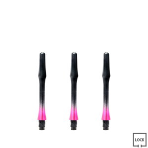 JOKERDRIVER(�W���[�J�[�h���C�o�[) ��-ZERO- Gradation SHAFT ���u���b�N �����^�C�v�� 28.5mm(IL) ���s���N���@(�_�[�c �V���t�g darts shaft Black Pink �� �[���V���t�g �O���f�[�V���� �v���N�e�B�X)