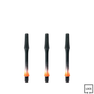 JOKERDRIVER(�W���[�J�[�h���C�o�[) ��-ZERO- Gradation SHAFT ���u���b�N �����^�C�v�� 28.5mm(IL) ���I�����W���@(�_�[�c �V���t�g darts shaft Black Orange �� �[���V���t�g �O���f�[�V���� �v���N�e�B�X)