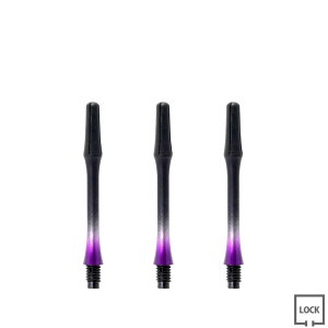JOKERDRIVER(�W���[�J�[�h���C�o�[) ��-ZERO- Gradation SHAFT ���u���b�N �����^�C�v�� 31mm(M) ���p�[�v�����@(�_�[�c �V���t�g darts shaft Black Purple �� �[���V���t�g �O���f�[�V���� �v���N�e�B�X)