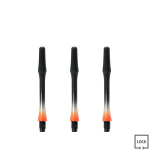 JOKERDRIVER(�W���[�J�[�h���C�o�[) ��-ZERO- Gradation SHAFT ���u���b�N �����^�C�v�� 31mm(M) ���I�����W���@(�_�[�c �V���t�g darts shaft Black Orange �� �[���V���t�g �O���f�[�V���� �v���N�e�B�X)
