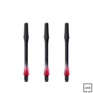 JOKERDRIVER(W[J[hCo[) -ZERO- Gradation SHAFT ubN ^Cv 35mm(ML) bh@(_[c Vtg darts shaft Black Red  [Vtg Of[V vNeBX)