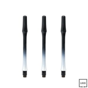 JOKERDRIVER(�W���[�J�[�h���C�o�[) ��-ZERO- Gradation SHAFT ���u���b�N �����^�C�v�� 38.5mm(XL) ���z���C�g���@(�_�[�c �V���t�g darts shaft Black White �� �[���V���t�g �O���f�[�V���� �v���N�e�B�X)