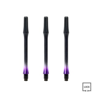 JOKERDRIVER(�W���[�J�[�h���C�o�[) ��-ZERO- Gradation SHAFT ���u���b�N �����^�C�v�� 38.5mm(XL) ���p�[�v�����@(�_�[�c �V���t�g darts shaft Black Purple �� �[���V���t�g �O���f�[�V���� �v���N�e�B�X)