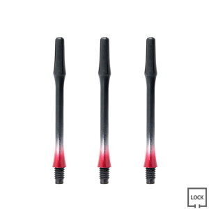 JOKERDRIVER(W[J[hCo[) -ZERO- Gradation SHAFT ubN ^Cv 38.5mm(XL) bh@(_[c Vtg darts shaft Black Red  [Vtg Of[V vNeBX)