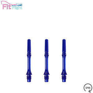 COSMO DARTS(RX_[c) Fit Shaft GEAR(tBbgVtg MA) X Xs Du[ 2@(_[c Vtg darts shaft Slim Spin Blue)