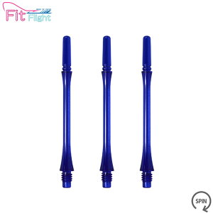 COSMO DARTS(RX_[c) Fit Shaft GEAR(tBbgVtg MA) X Xs Du[ 7@(_[c Vtg darts shaft Slim Spin Blue)
