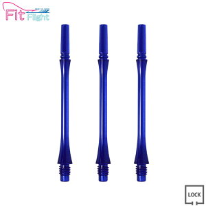 COSMO DARTS(�R�X���_�[�c) Fit Shaft GEAR(�t�B�b�g�V���t�g �M�A) �X���� ���b�N D�u���[ ��8���@(�_�[�c �V���t�g darts shaft Slim Lock Blue)