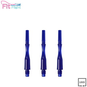 COSMO DARTS(RX_[c) Fit Shaft GEAR(tBbgVtg MA) nCubh bN Du[ 3@(_[c Vtg darts shaft Hybrid Lock Blue)