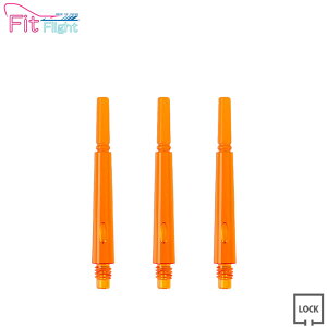 COSMO DARTS(RX_[c) Fit Shaft GEAR(tBbgVtg MA) m[} bN IW 4@(_[c Vtg darts shaft Normal Lock Orange)