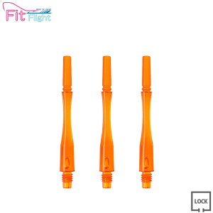 COSMO DARTS(RX_[c) Fit Shaft GEAR(tBbgVtg MA) nCubh bN IW 5@(_[c Vtg darts shaft Hybrid Lock Orange)